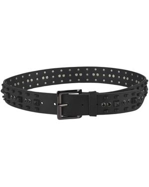 Alma En Pena. Gürtel Mit Details - Schwarz