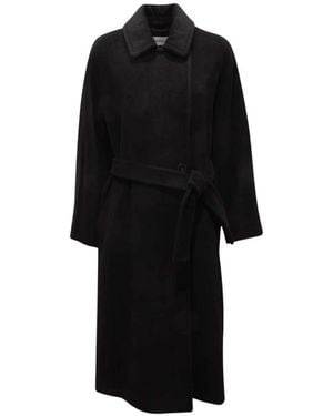 Marella Belted Coats - Nero