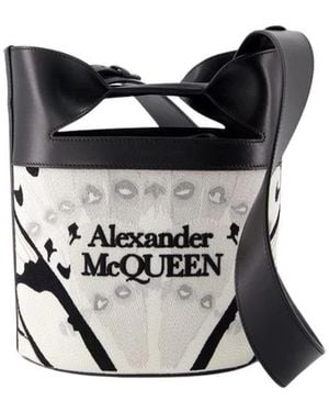 McQueen Bucket Bags - Black