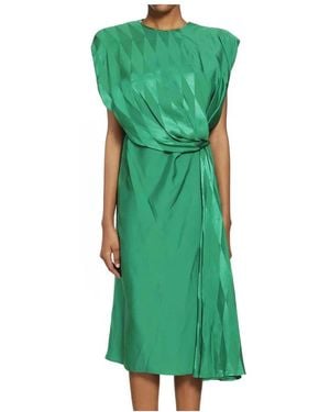 Versace Midi Dresses - Green
