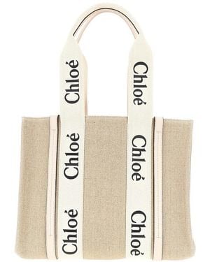 Chloé Tote Bags - Metallizzato