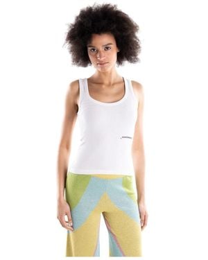 hinnominate Sleeveless Tops - Blanco