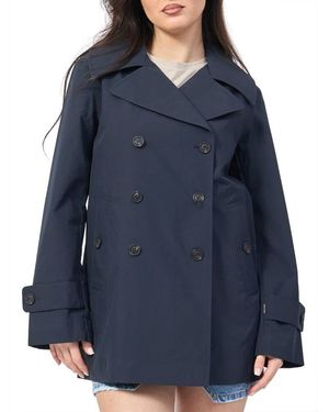 Save The Duck Trench Coats - Bleu