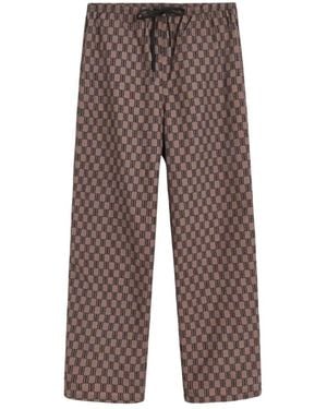 By Malene Birger Wide Trousers - Brown