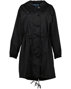 Prada Re-Nylon Regenjas - Zwart