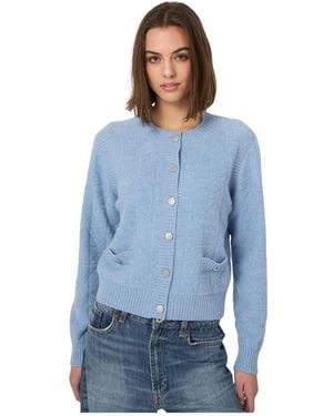 Repeat Cashmere 1765 Weste - Blau
