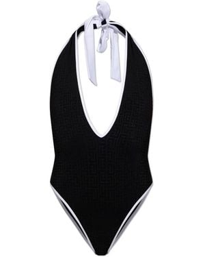 Balmain One-Piece - Negro