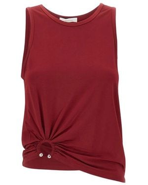 Rabanne Sleeveless Tops - Rojo