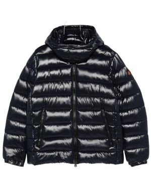Save The Duck Stilvolle Nero Jacke Für Männer - Blau