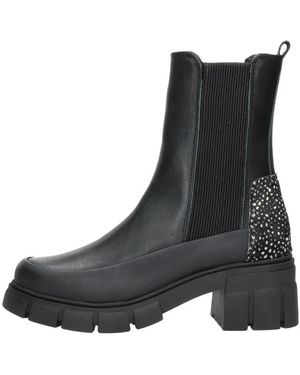 Maruti Schoenen ,Zwart ,Alfa Enkellaarsjes