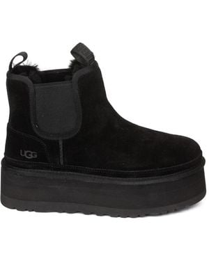 UGG Neumel Platform Chelsea Boot - Schwarz