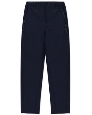 Marni Broeken ,Blauw ,Wol Wollen Broek