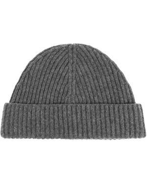 Jil Sander Wool Beanie - Grau