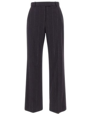 Eleventy Broeken ,Blauw ,Wol Rechte Broek