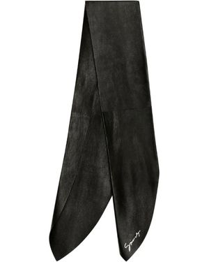 Givenchy Accessoires ,Zwart ,Leer Sjaal Van Leer