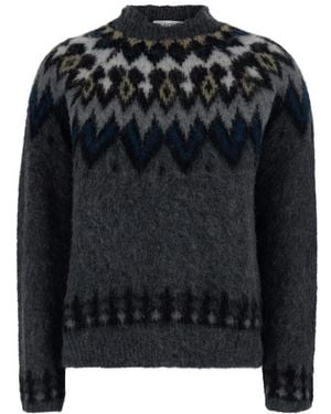 Jucca Round-Neck Knitwear - Negro
