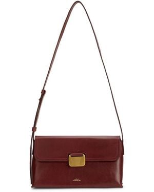 A.P.C. Shoulder Bags - Rosso