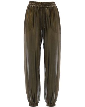 The New Arrivals Ilkyaz Ozel Wide Trousers - Green