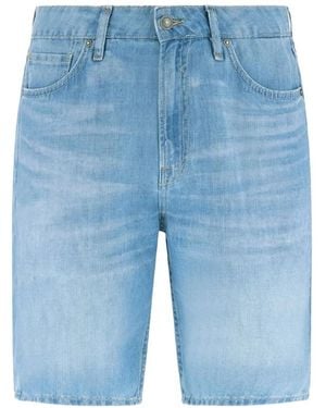Guess Denim Shorts - Azul