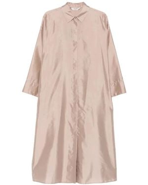 Max Mara Manna Collared Dress - Roze