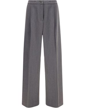 Cruna Wide Trousers - Grijs