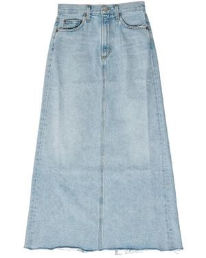 Agolde Rokken ,Blauw ,Denim Denim Skirts
