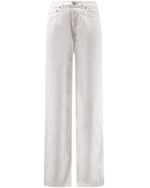 Agolde Wide Jeans - Blanco