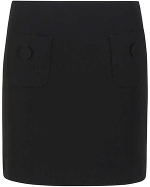 Max Mara Short Skirts - Black