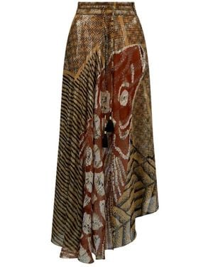 Mes Demoiselles Maxi Skirts - Marrone
