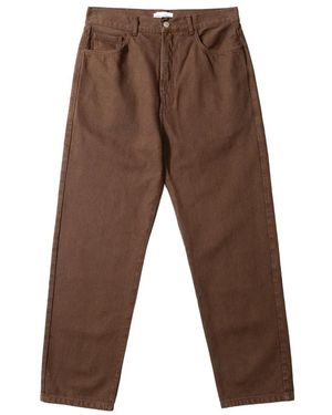 Edmmond Studios Straight Trousers - Brown