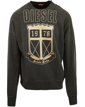 DIESEL Sweatshirts - Gris