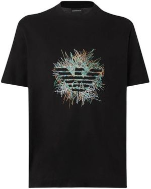 Emporio Armani T-Shirts - Black