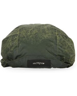 ISO.POETISM Flat Cap - Grün