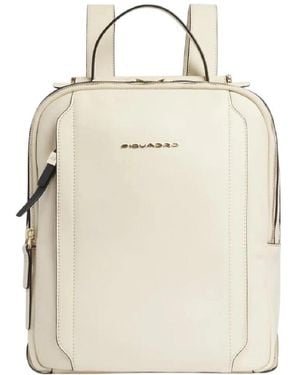 Piquadro Backpacks - Natural