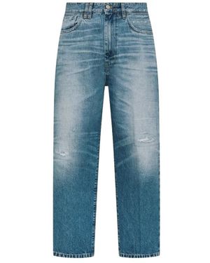 CYCLE Jumbo Baggy Jeans - Blauw