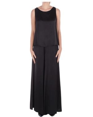 Manila Grace Jumpsuits - Negro