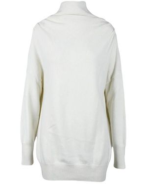Ballantyne Kaschmir Strickpullover - Weiß