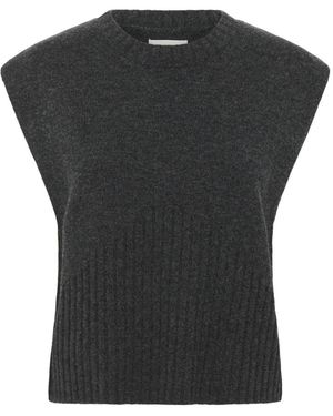 Karen By Simonsen Round-Neck Knitwear - Zwart