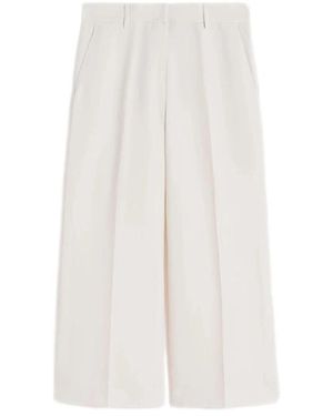 Weekend by Maxmara Wide Trousers - White