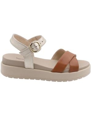 Nero Giardini Flat Sandals - Brown