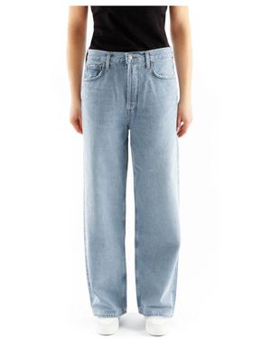 Agolde Straight Fit Jeans - Blue