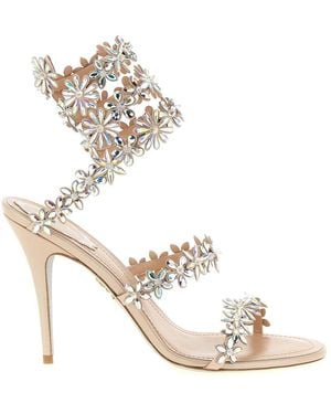 Rene Caovilla High Heel Sandals - Natural