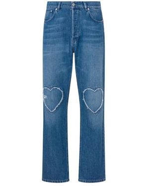 Moschino Straight Jeans - Blue