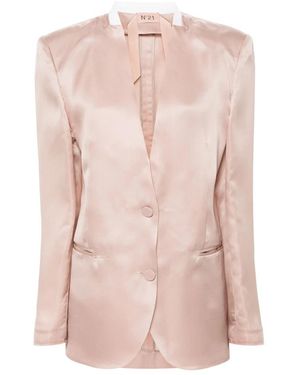 N°21 Jassen ,Roze ,Zijden Jas
