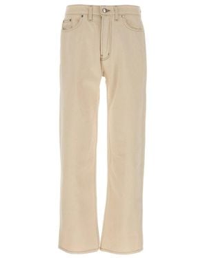 Rhude Straight Jeans - Neutre