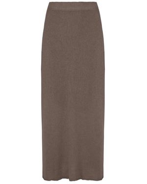 Bomboogie Eleganza Naadloze Rok - Bruin
