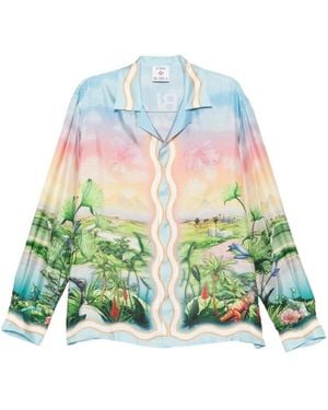 CASABLANCA Casual Shirts - Green