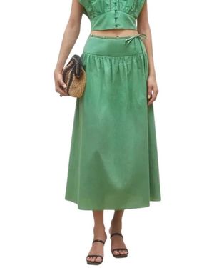 Suncoo Midi Skirts - Vert