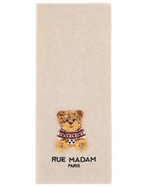 Rue Madam Marvin Love Schal - Natur