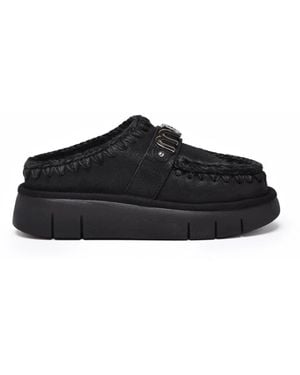 Mou Bounce Clog Special Leather - Schwarz